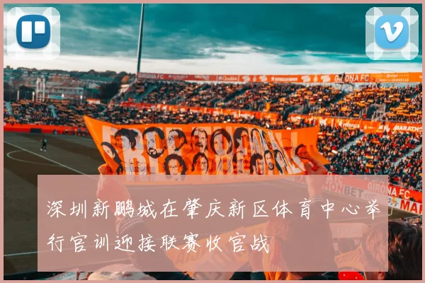 深圳新鹏城在肇庆新区体育中心举行官训迎接联赛收官战